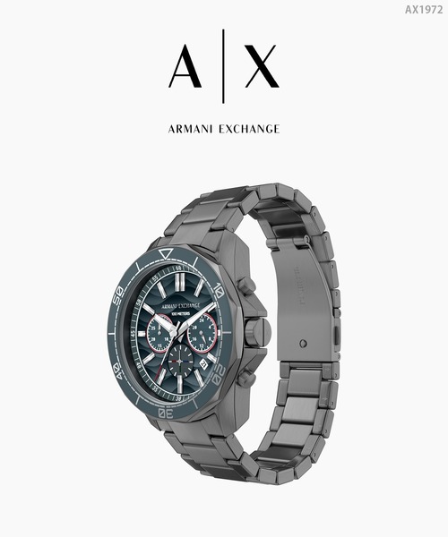 ARMANI EXCHANGE(アルマーニエクスチェンジ)の「アルマーニ・エクスチェンジ 腕時計 メンズ アナログ ステンレス AX1972(アナログ腕時計・メンズ・チャコールグレー・FREE)」の11枚目の写真
