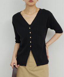GALLARDAGALANTE | 【手洗い可】ペプラムニットカーデ(カーディガン/ボレロ)