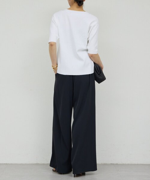 GALLARDAGALANTE（ガリャルダガランテ）の「【手洗い可】ペプラムニットカーデ（カーディガン/ボレロ・レディース・ブラック/ホワイト/ブラウン・FREE）」の10枚目の写真