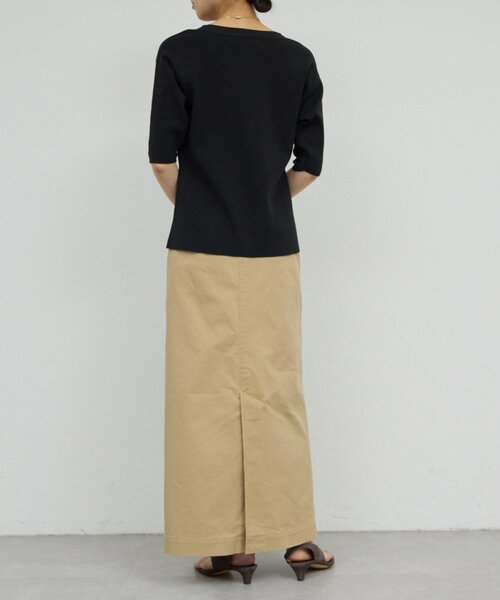 GALLARDAGALANTE（ガリャルダガランテ）の「【手洗い可】ペプラムニットカーデ（カーディガン/ボレロ・レディース・ブラック/ホワイト/ブラウン・FREE）」の17枚目の写真