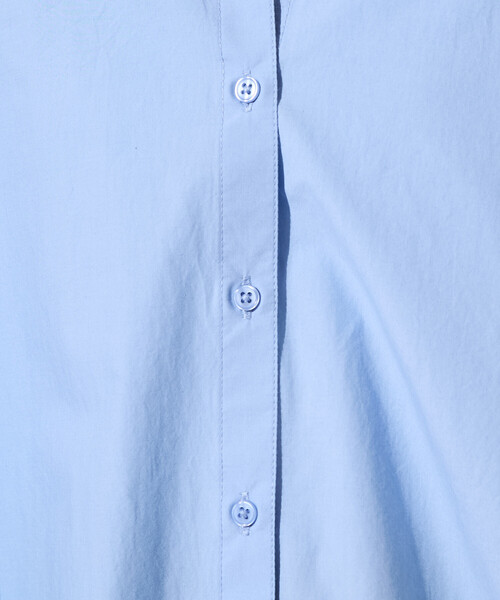 FREAK'S STORE（フリークスストア）の「限定展開　バック フリル ショート ロングスリーブ シャツ（シャツ/ブラウス・レディース・ブルー/オフホワイト/ブラック/ベージュ/イエロー・ﾌﾘ-）」の14枚目の写真