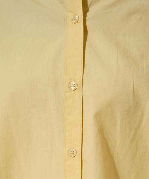 FREAK'S STORE（フリークスストア）の「限定展開　バック フリル ショート ロングスリーブ シャツ（シャツ/ブラウス・レディース・ブルー/オフホワイト/ブラック/ベージュ/イエロー・ﾌﾘ-）」の20枚目の写真