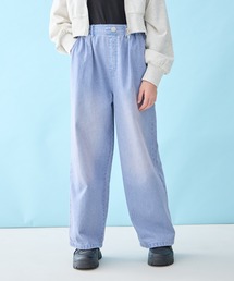 BISKEE（ビスキー）の「BACKハートワイドデニム（デニムパンツ）」