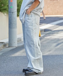 ALL RUNS（オールランズ）の「5ポケット コットンワイドデニムパンツ 2026年 夏 夏服 秋服（デニムパンツ）」