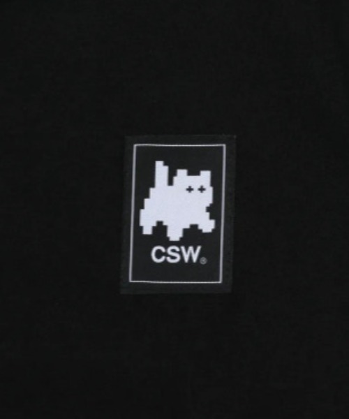 CATSAVETHEWORLD（キャットセーブザワールド）の「◇CATSAVETHEWORLD◇ブランド直輸入正規品/クロップド丈/レギュラー丈/着丈が選べる/ベーシックロゴハーフティー SIGNATURE PATCH HALF T（Tシャツ/カットソー・レディース・ブラック/ホワイト・L/M）」の19枚目の写真