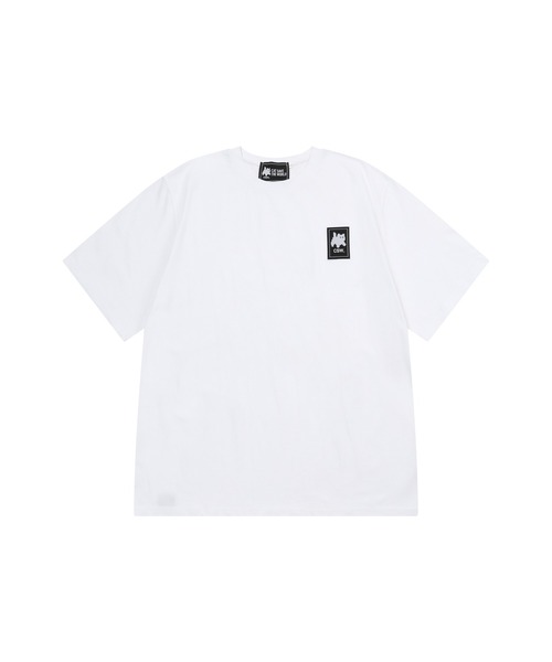 CATSAVETHEWORLD（キャットセーブザワールド）の「◇CATSAVETHEWORLD◇ブランド直輸入正規品/クロップド丈/レギュラー丈/着丈が選べる/ベーシックロゴハーフティー SIGNATURE PATCH HALF T（Tシャツ/カットソー・レディース・ブラック/ホワイト・L/M）」の11枚目の写真
