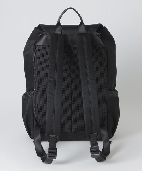BLACK LABEL CRESTBRIDGE（ブラックレーベル・クレストブリッジ）の「BLACK of  BLACKs フラップバックパック（バックパック/リュック・メンズ・ブラック・FREE）」の4枚目の写真