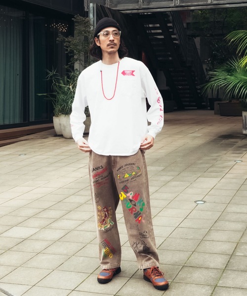 BANKS(バンクス)の「CHINO PANTS/ BANKS JOURNAL(バンクスジャーナル) チノロングパンツ(その他パンツ・メンズ・ブラウン/ベージュ・MEDIUM/LARGE)」の6枚目の写真