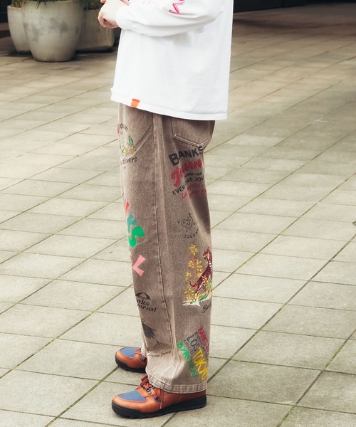 BANKS(バンクス)の「CHINO PANTS/ BANKS JOURNAL(バンクスジャーナル) チノロングパンツ(その他パンツ・メンズ・ブラウン/ベージュ・MEDIUM/LARGE)」の19枚目の写真
