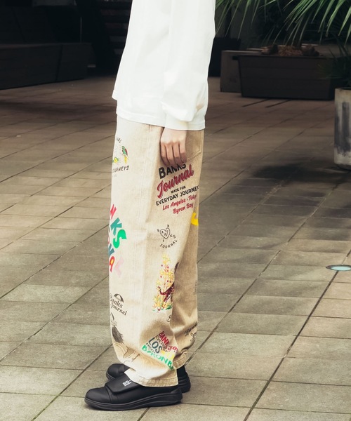 BANKS(バンクス)の「CHINO PANTS/ BANKS JOURNAL(バンクスジャーナル) チノロングパンツ(その他パンツ・メンズ・ブラウン/ベージュ・MEDIUM/LARGE)」の5枚目の写真
