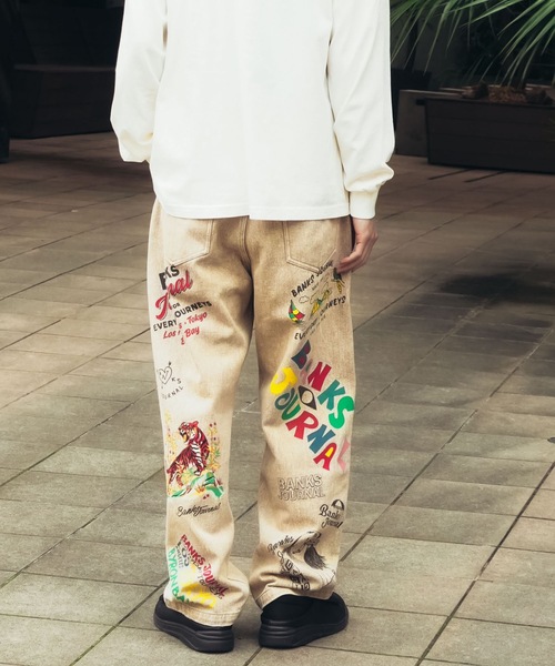 BANKS(バンクス)の「CHINO PANTS/ BANKS JOURNAL(バンクスジャーナル) チノロングパンツ(その他パンツ・メンズ・ブラウン/ベージュ・MEDIUM/LARGE)」の7枚目の写真