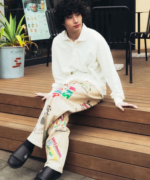 BANKS(バンクス)の「CHINO PANTS/ BANKS JOURNAL(バンクスジャーナル) チノロングパンツ(その他パンツ・メンズ・ブラウン/ベージュ・MEDIUM/LARGE)」の10枚目の写真