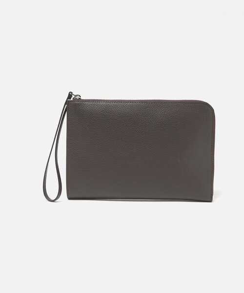 UNITED ARROWS（ユナイテッドアローズ）の「レザー クラッチバッグ（クラッチバッグ・メンズ・ブラック/ネイビー/ダークブラウン・FREE）」の5枚目の写真