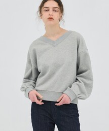 【2026春新作＊完売間近】タックスリーブスウェットTOP