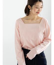 前後2WAYネックデザインロンT《2026 spring catalog item》
