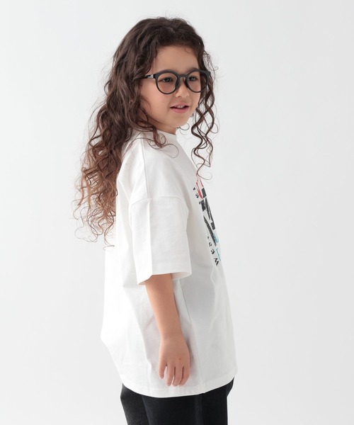 GEORGE'S（ジョージズ）の「【KIDS】スーベニアプリントTシャツ（Tシャツ/カットソー・キッズ・オフホワイト/杢グレー/スミクロ・110/130/150）」の7枚目の写真