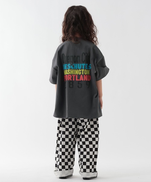 GEORGE'S（ジョージズ）の「【KIDS】スーベニアプリントTシャツ（Tシャツ/カットソー・キッズ・オフホワイト/杢グレー/スミクロ・110/130/150）」の9枚目の写真