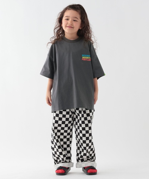 GEORGE'S（ジョージズ）の「【KIDS】スーベニアプリントTシャツ（Tシャツ/カットソー・キッズ・オフホワイト/杢グレー/スミクロ・110/130/150）」の8枚目の写真