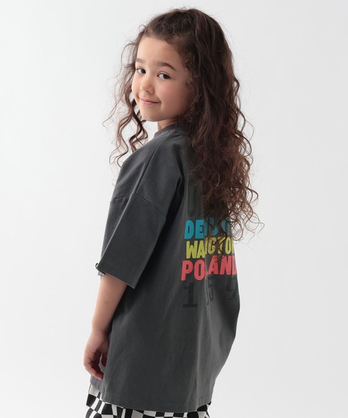 GEORGE'S（ジョージズ）の「【KIDS】スーベニアプリントTシャツ（Tシャツ/カットソー・キッズ・オフホワイト/杢グレー/スミクロ・110/130/150）」の14枚目の写真