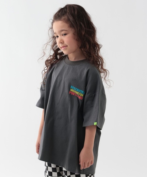 GEORGE'S（ジョージズ）の「【KIDS】スーベニアプリントTシャツ（Tシャツ/カットソー・キッズ・オフホワイト/杢グレー/スミクロ・110/130/150）」の16枚目の写真