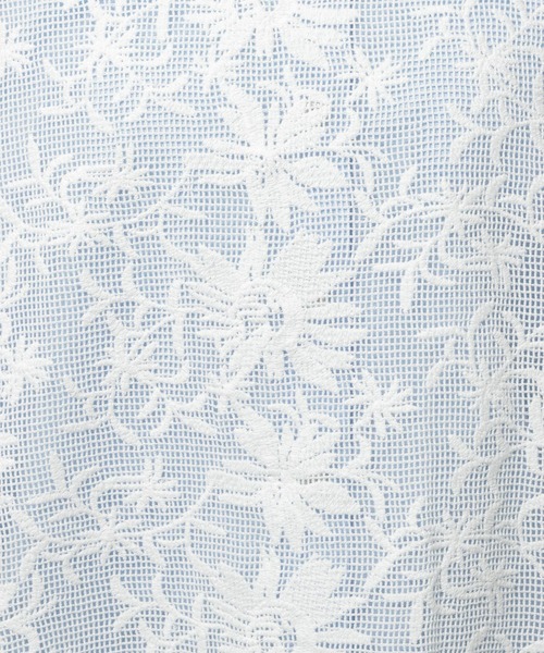 niko and...（ニコアンド）の「フラワー刺繍ロングスリーブプルオーバー（Tシャツ/カットソー・レディース・ブラック/オフホワイト/セージグリーン・FREE）」の21枚目の写真