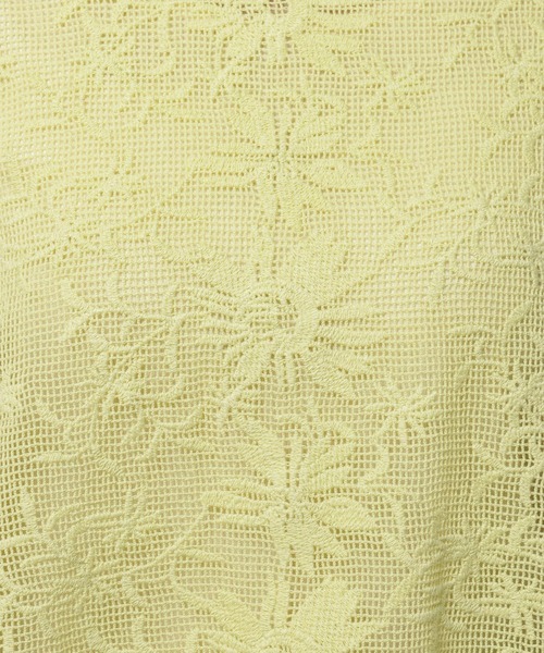 niko and...（ニコアンド）の「フラワー刺繍ロングスリーブプルオーバー（Tシャツ/カットソー・レディース・ブラック/オフホワイト/セージグリーン・FREE）」の22枚目の写真