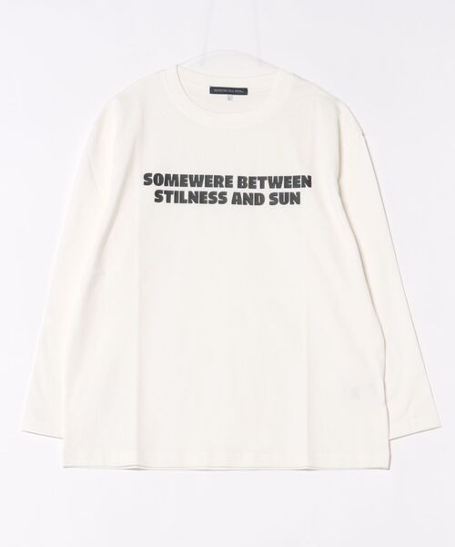 Right-on(ライトオン)の「【HONEYSUCKLE ROSE】アソートロゴ長袖Tシャツ (カジュアル / 遊び心 / 着回し力 / クルーネック)(Tシャツ/カットソー・レディース・ダークグレー/オフホワイト/グレー・S/M/L)」の2枚目の写真