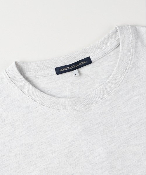 Right-on(ライトオン)の「【HONEYSUCKLE ROSE】アソートロゴ長袖Tシャツ (カジュアル / 遊び心 / 着回し力 / クルーネック)(Tシャツ/カットソー・レディース・ダークグレー/オフホワイト/グレー・S/M/L)」の11枚目の写真