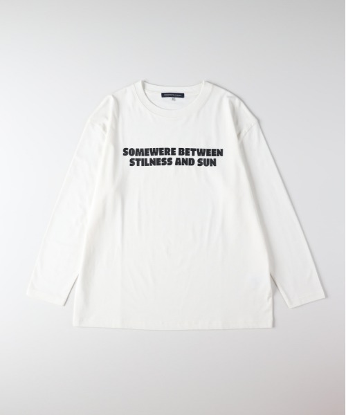 Right-on(ライトオン)の「【HONEYSUCKLE ROSE】アソートロゴ長袖Tシャツ (カジュアル / 遊び心 / 着回し力 / クルーネック)(Tシャツ/カットソー・レディース・ダークグレー/オフホワイト/グレー・S/M/L)」の17枚目の写真