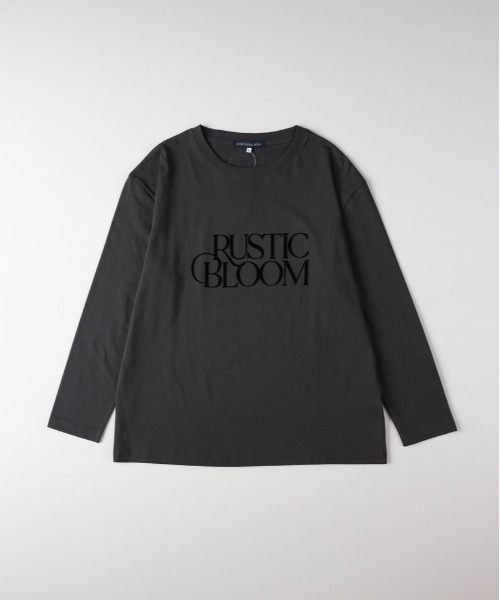 Right-on(ライトオン)の「【HONEYSUCKLE ROSE】アソートロゴ長袖Tシャツ (カジュアル / 遊び心 / 着回し力 / クルーネック)(Tシャツ/カットソー・レディース・ダークグレー/オフホワイト/グレー・S/M/L)」の18枚目の写真
