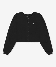 Hurley/ハーレー ショート丈 カーディガン レディース RIB CROPPED CARDIGAN WCLS261025