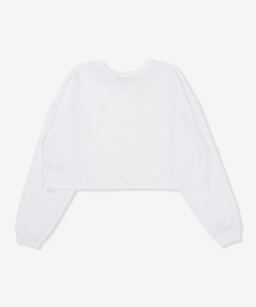 Hurley (ハーレー)の「Hurley/ハーレー ショート丈 カーディガン レディース RIB CROPPED CARDIGAN WCLS261025(Tシャツ/カットソー・レディース・ホワイト/ブラック/アッシュ・M)」の5枚目の写真