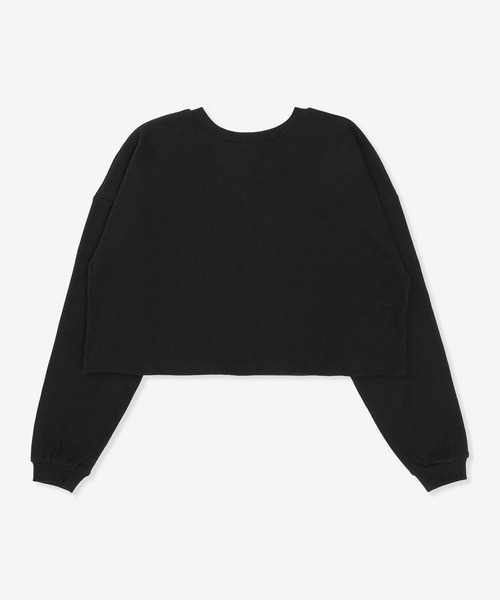 Hurley (ハーレー)の「Hurley/ハーレー ショート丈 カーディガン レディース RIB CROPPED CARDIGAN WCLS261025(Tシャツ/カットソー・レディース・ホワイト/ブラック/アッシュ・M)」の7枚目の写真