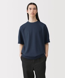 無印良品（ムジルシリョウヒン）の「紳士 UVカット乾きやすいワッフルクルーネック半袖Tシャツ（Tシャツ/カットソー）」