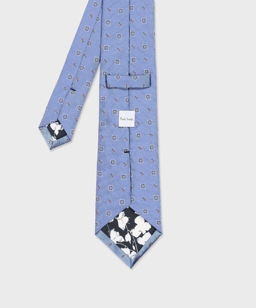 Paul Smith（ポールスミス）の「スクエアジオメトリック タイ【160037 552MJ】（ネクタイ・メンズ・ネイビー/グレー/サックスブルー/バーガンディー/ブルーグリーン・FREE）」の10枚目の写真