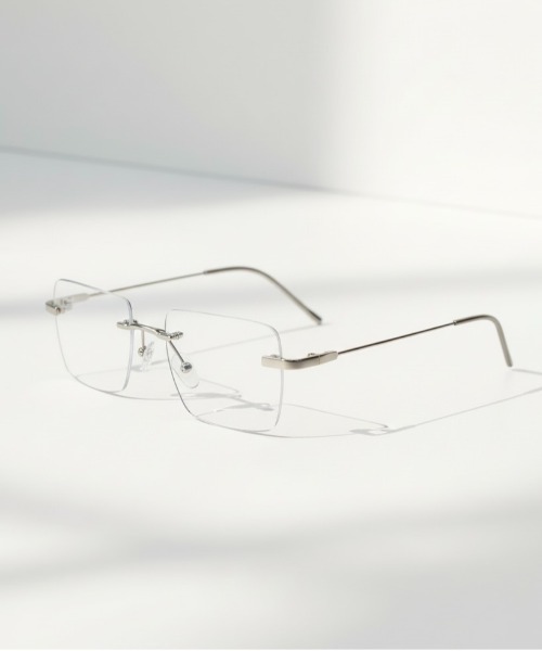 Burner(バーナー)の「【BLUR GLASS(ブラー・グラス)】調光レンズ スクエア 伊達メガネ blu-gls-15-11(メガネ・メンズ・ゴールド系その他/シルバー系その他/ピンクゴールド/ブラック/シルバー系その他2/ブラック系その他/シルバー・B/A)」の16枚目の写真