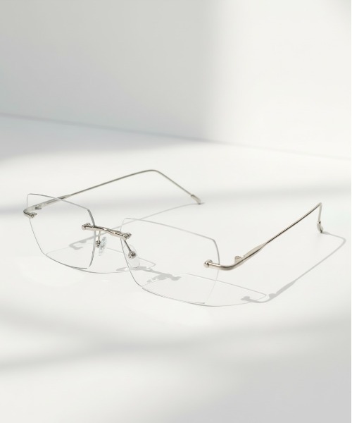 Burner(バーナー)の「【BLUR GLASS(ブラー・グラス)】調光レンズ スクエア 伊達メガネ blu-gls-15-11(メガネ・メンズ・ゴールド系その他/シルバー系その他/ピンクゴールド/ブラック/シルバー系その他2/ブラック系その他/シルバー・B/A)」の20枚目の写真