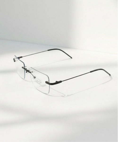 Burner(バーナー)の「【BLUR GLASS(ブラー・グラス)】調光レンズ スクエア 伊達メガネ blu-gls-15-11(メガネ・メンズ・ゴールド系その他/シルバー系その他/ピンクゴールド/ブラック/シルバー系その他2/ブラック系その他/シルバー・B/A)」の14枚目の写真