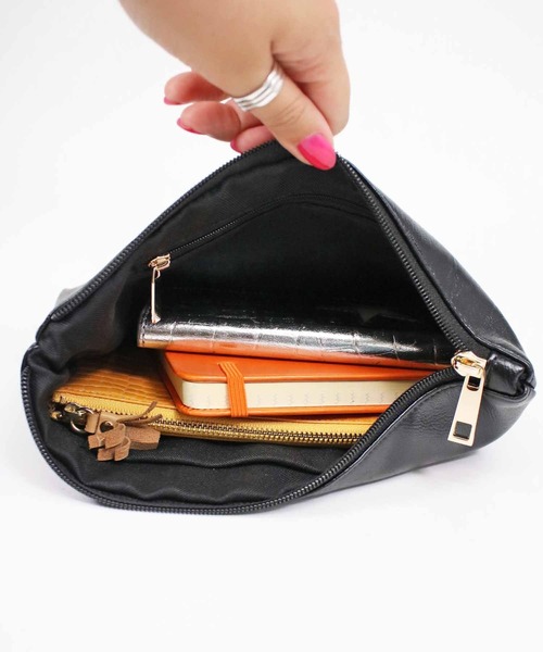 Scrap Book(スクラップブック)の「【Scrap Book】ウォッシャブルサブトート(トートバッグ・レディース・ブラック/ブラウン・FREE)」の16枚目の写真