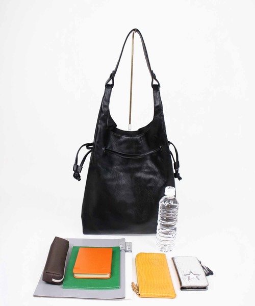 Scrap Book(スクラップブック)の「【Scrap Book】ウォッシャブルサブトート(トートバッグ・レディース・ブラック/ブラウン・FREE)」の15枚目の写真