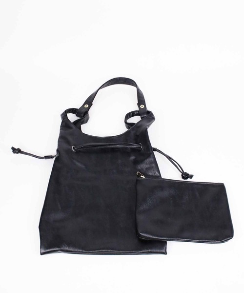 Scrap Book(スクラップブック)の「【Scrap Book】ウォッシャブルサブトート(トートバッグ・レディース・ブラック/ブラウン・FREE)」の14枚目の写真