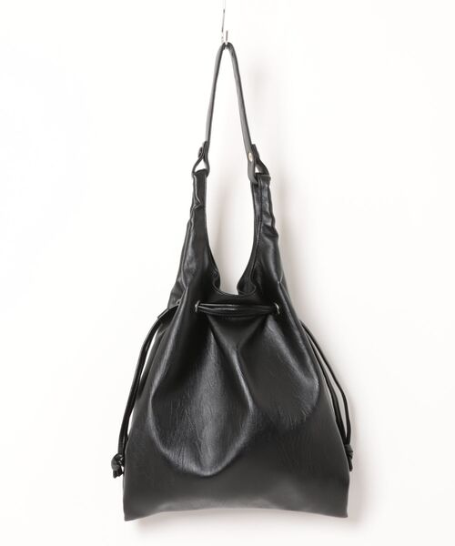 Scrap Book(スクラップブック)の「【Scrap Book】ウォッシャブルサブトート(トートバッグ・レディース・ブラック/ブラウン・FREE)」の12枚目の写真