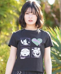 PUMA/プーマ  レディース パワーパフガールズ コラボ Tシャツ PPG SS TEE COMIC W 637468