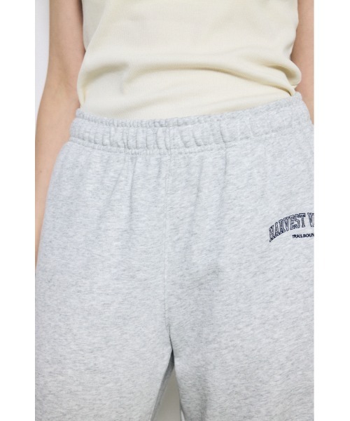 AZUL by moussy(アズールバイマウジー)の「ロゴスウェットパンツ(スウェットパンツ・レディース・ネイビー/ライトブラック/グレー×ホワイト・MEDIUM/SMALL)」の4枚目の写真