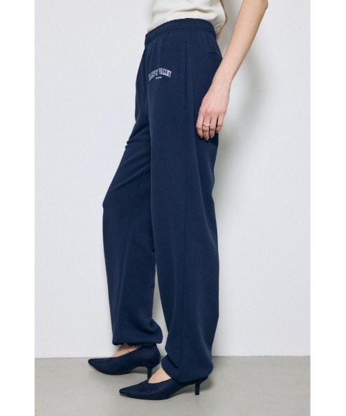 AZUL by moussy(アズールバイマウジー)の「ロゴスウェットパンツ(スウェットパンツ・レディース・ネイビー/ライトブラック/グレー×ホワイト・MEDIUM/SMALL)」の11枚目の写真