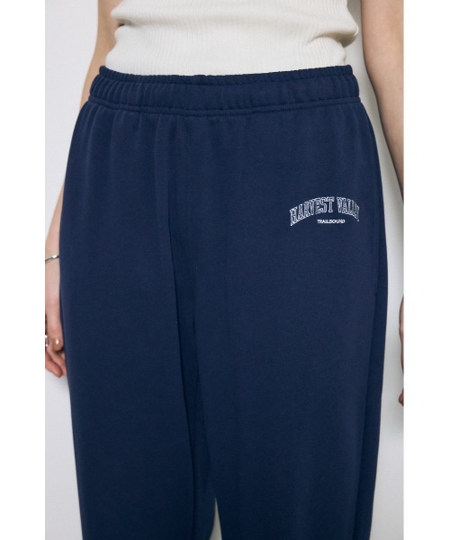 AZUL by moussy(アズールバイマウジー)の「ロゴスウェットパンツ(スウェットパンツ・レディース・ネイビー/ライトブラック/グレー×ホワイト・MEDIUM/SMALL)」の14枚目の写真