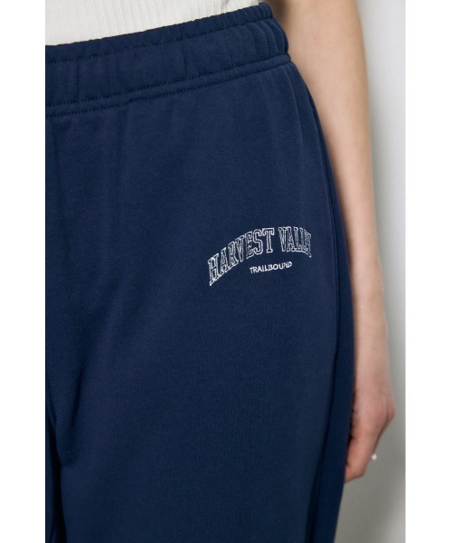 AZUL by moussy(アズールバイマウジー)の「ロゴスウェットパンツ(スウェットパンツ・レディース・ネイビー/ライトブラック/グレー×ホワイト・MEDIUM/SMALL)」の16枚目の写真