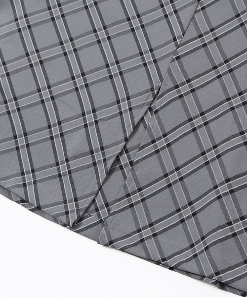 PUNYUS（プニュズ）の「チェック柄ロングスカート（スカート・レディース・グレー/ベージュ・1/2/3/4/5）」の6枚目の写真