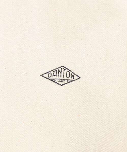 DANTON(ダントン)の「Women's Cotton Drill Shirt Jacket(デニムジャケット・レディース・アイボリー・38/36/34)」の12枚目の写真