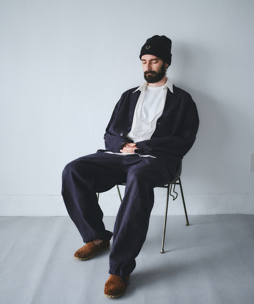 FRED PERRY(フレッドペリー)の「FRED PERRY / フレッドペリー 別注 ビーニー(ニットキャップ/ビーニー・メンズ・イエロー/ブラック・FREE)」の8枚目の写真